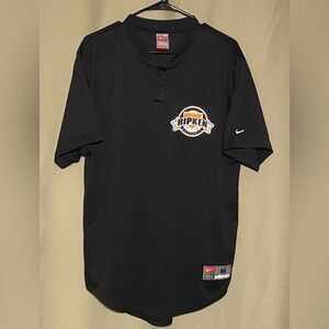 Nike FitDry Cal Ripken Baseball Camp Black Performance WearJersey #92 Top Size M